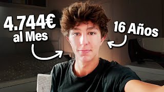 Así Gana 4744€ Al Mes Con 16 Años [upl. by Airotnahs911]