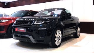 Range Rover Evoque Convertible HSE Si4 2018  Reallife review [upl. by Notlrak881]