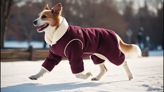 Chien Coupevent Hiver Manteau Polaire Pull Pyjamas Corps Complet Couvert Vêtements Pour Animaux [upl. by Oreste]