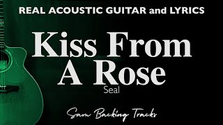 Kiss From a Rose  Seal Acoustic Karaoke © [upl. by Sauls151]