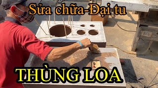 Đóng thùng loa theo yêu cầu sửa thùng loapioneer csf77 Custom speaker box speaker box repair [upl. by Hawkins]