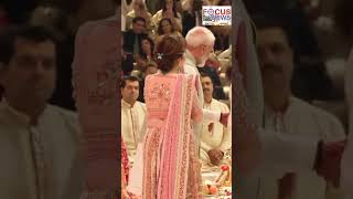 PM Narendra Modi Blessed Anant amp Radhika Ambani  FocusNews ambani wedding viral modi [upl. by Gow]