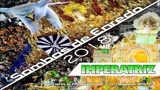 IMPERATRIZ LEOPOLDINENSE 2018  SAMBA OFICIAL [upl. by Ursala]