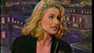 Nicollette Sheridan Jay Leno Show 1994 Knots Landing Desperate Housewifes Dynasty [upl. by Christoper]