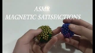 🧮ASMR KULKI MAGNETYCZNE  MAGNETIC BALLS [upl. by Goldwin816]