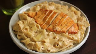 Cafe Style Alfredo Pasta❀ Recipe By Chef Hafsa [upl. by Aicsile784]