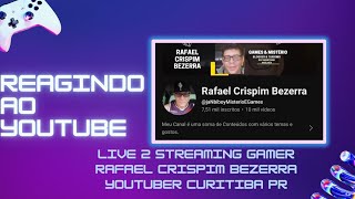 Live 2 Agora a Tarde Reagindo ao YouTube [upl. by Ainadi996]