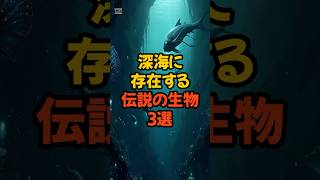 深海に存在する伝説の生物3選雑学 怖い話 都市伝説 [upl. by Sidonius169]