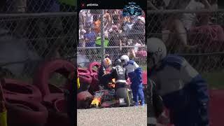 Hard VerstappenHamilton Crash at Silverstone GP 2021 A Shocking Moment in f1 shorts [upl. by Feucht60]