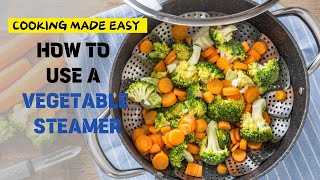 Ultimate Guide How to Use a Vegetable Steamer for Delicious Results [upl. by Anirazc]