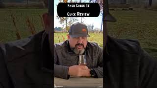 Knob Creek 12 Quick Review bourbon whiskey review knobcreek [upl. by Woodcock836]