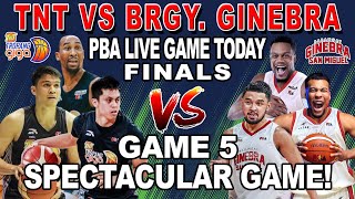 BRGY GINEBRA vs TNT Game 5 Finals  PBA Live Full Game Today  Ninoy Court  2K24 [upl. by Grissel]