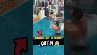 ¿Ronaldo Lanzó a Su Hijo Desde el Techo 😱 ¡La Verdad Detrás de Este Video [upl. by Tallbot245]