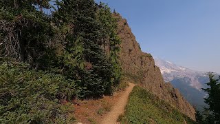 Hiking Gobblers Knob and Lake George Mt Rainier [upl. by Hillman484]