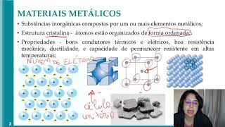 Aula 09  Materiais de Construção Civil I Materiais metálicos [upl. by Sorgalim]