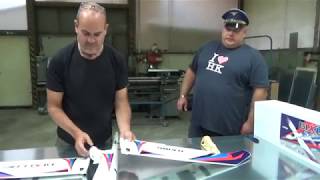 HKing Bixler 3 Glider 1550mm 61quot PNF Unboxing [upl. by Neeluj]