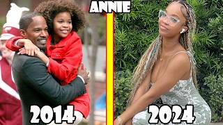 Annie Cast Then and Now 2024  Annie 2014 Movie Real Name Age and Life Partner 2024 [upl. by Ninnahc]