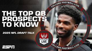 All the top QB prospects to know 🏈  College Football Live [upl. by Dun]