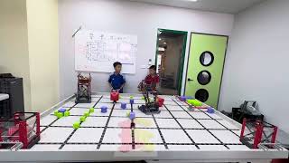 VEX IQ Full volume Red Cube strategy [upl. by Aicenet196]