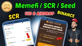 Memefi Binance  Scroll Scr BNB Lock  Memefi 50 Million Binance amp 20 million okx  Seed November [upl. by Oralie]