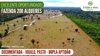 FAZENDA 200 ALQUEIRES  PRÓXIMO À PORTO VELHORONDÔNIA [upl. by Laertnom]