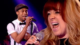 Anna Mcluckie Vs Jessica Steele Battle Performance  The Voice UK 2014  BBC One [upl. by Noryk]