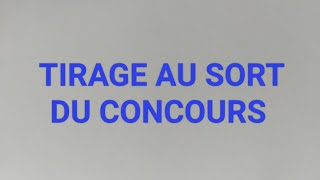 tirage au sort de fin de concours [upl. by Adiana]