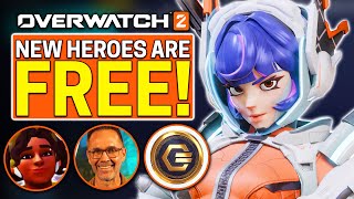 Overwatch 2  New Heroes REMOVED From Battle Pass Mythic Shop Coming [upl. by Meadow]