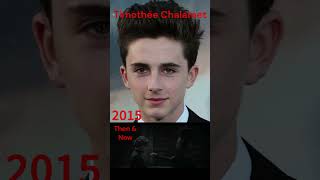 Timothee Chalamet then and now timotheechalamet timothee callmebyyourname dune cmbyn [upl. by Farhsa261]