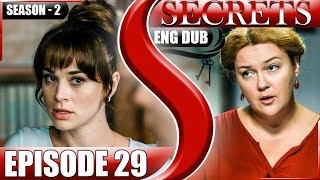 Secrets  Episode 29  Season 2  Will Sergey divorce Valya after her Betrayal  English Dub amp Sub [upl. by Berk325]