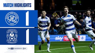 POINTS SHARED AT HOME  Match Highlights  QPR 1  1 Coventry City [upl. by Itsim]