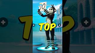 Top 10 TALLEST Fortnite Skins [upl. by Odlavu]