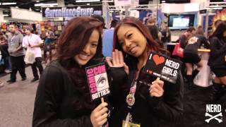 WONDERCON 2012 part 2  LeeAnna Vamp  I Love Nerd Girls [upl. by Natsirhc]