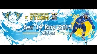 HIGHLIGHTS  Fife Flyers vs Manchester Storm 14th November 2015 [upl. by Animehliw]