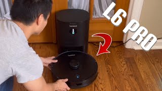 Laresar L6 Pro Robot Vacuum that got decent reviews on Amazon [upl. by Yawnoc]