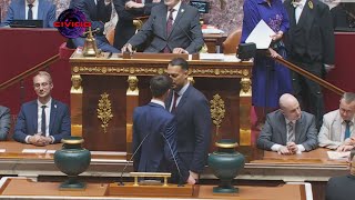 Des députés à 2 doigts den venir au main ils refusent de serrer la main au RN [upl. by Atis120]