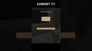 Bikin Kabinet TV Sederhana di Minecraft minecraftshort short feedshort tutorial [upl. by Cesaria]