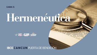 L11  Reglas de la Hermenéutica  ibconline casadeoracion cancun hermeneutica biblia vida [upl. by Wise]