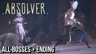 Absolver  All Bosses amp Ending [upl. by Otrevogir]