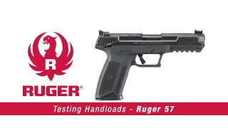 Ruger 57 Review and Handloads  57x28 [upl. by Arbba725]