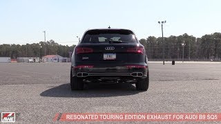 AWE Touring Edition Exhaust Resonated for Audi B9 SQ5 [upl. by Nivlam]