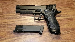 Обзор пневматического пистолета KWC KMB 74AHN SIG SAUER P226 XFIVE [upl. by Snowman]