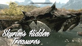 Skyrims Hidden Treasures  BIGGEST MUDCRAB EVER [upl. by Einon290]