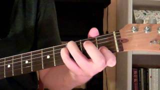 How To Play the Csus4 Chord On Guitar C suspended fourth [upl. by Nolrev]