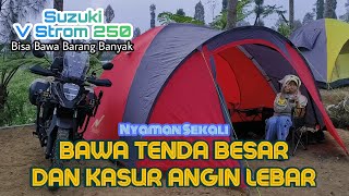 Motocamping Berdua Bareng Putri Kecil ku Di Antara Gunung Sindoro amp Sumbing [upl. by Ahswat]