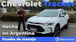 Test Chevrolet Tracker hecha en Argentina  SUV B con disponibilidad [upl. by Anis]