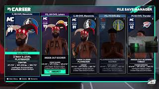 2k25 Starter 4 Grind Best Legit PG [upl. by Eciened]