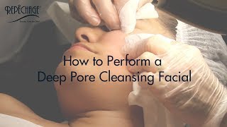 How to Perform a Clinical Deep Pore Cleansing Facial with Extractions by Lydia Sarfati [upl. by Pournaras]