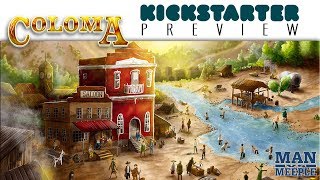 Coloma Preview by Man Vs Meeple [upl. by Suk]