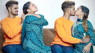 There Was A Challenge Between Nancy And Me  Gone Romantic  Real Kissing Prank  Ansh Rajput [upl. by Etsyrk]